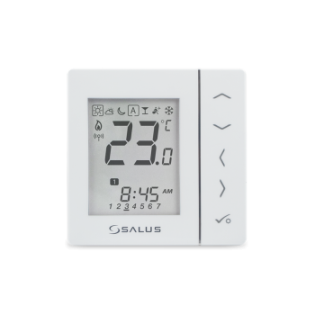 SALUS Podtynkowy, bezprzewodowy, cyfrowy regulator temperatury 230V VS10WRF 615172642